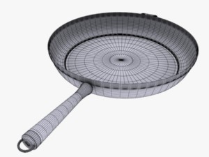 frying pan 3D Model