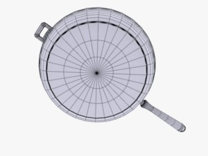 frying pan 3D Model