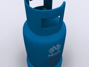gas cylinder Modelo 3D