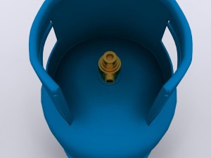 gas cylinder Modelo 3D