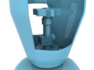gas cylinder 02 3D Model