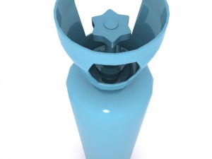 gas cylinder 02 3D Model