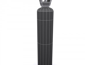 gas cylinder 02 3D Model