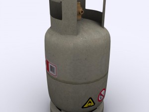 gas cylinder 03 3D Model
