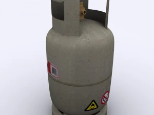 가스 실린더 03 3D 모델