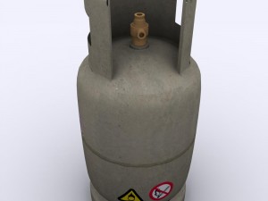 gas cylinder 03 Model 3D