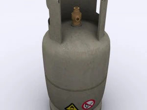 gas cylinder 03 3D Model