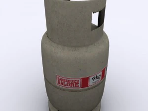 gas cylinder 03 3D Model