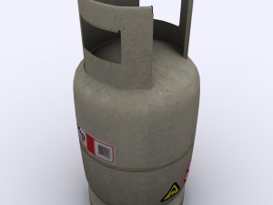 gas cylinder 03 Model 3D