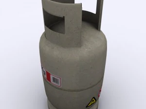 gas cylinder 03 3D Model