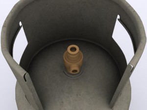 gas cylinder 03 Model 3D