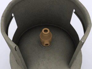 gas cylinder 03 3D Model