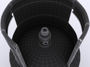 gas cylinder 03 Model 3D