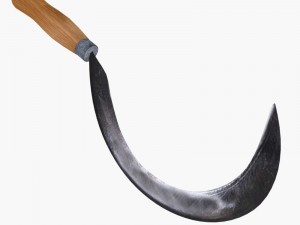 grass sickle Modelo 3D