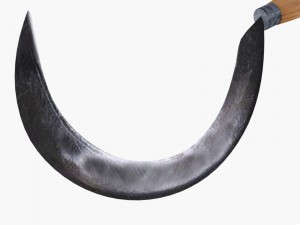 grass sickle Modelo 3D