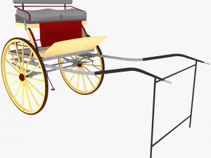 carriage Model 3D