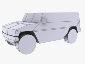 hummer h2 4wd Modello 3D
