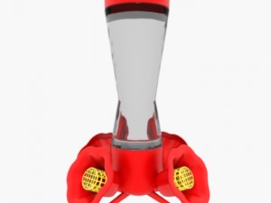 humming bird feeder 3D 모델