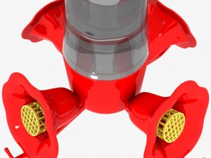 humming bird feeder 3D 모델