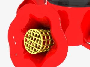 humming bird feeder 3D Model