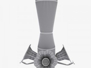 humming bird feeder 3D 모델