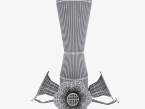 humming bird feeder 3D Model