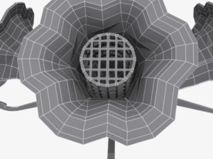 humming bird feeder 3D Model