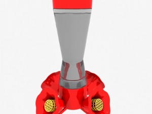 humming bird feeder 3D 모델