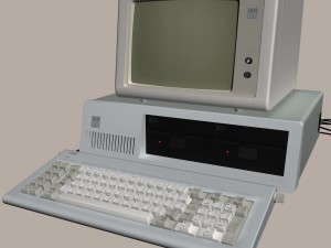 ibm 5150 personal computer Model 3D
