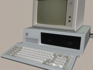 ibm 5150 personal computer 3D Model