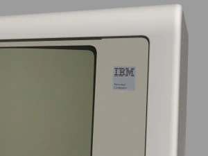 ibm 5150 personal computer 3D Model