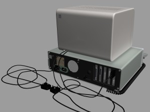 ibm 5150 personal computer Model 3D