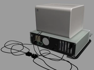 ibm 5150 personal computer 3D Model