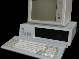 ibm 5150 personal computer Model 3D