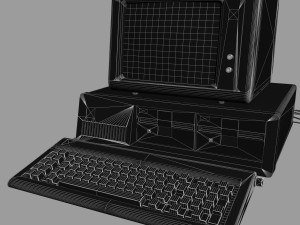 ibm 5150 personal computer Model 3D