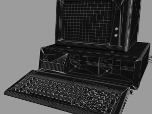 ibm 5150 personal computer 3D Model