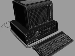 ibm 5150 personal computer 3D Model
