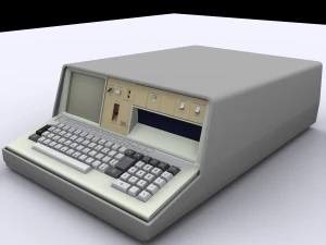 komputer przenośny ibm 5100 Model 3D