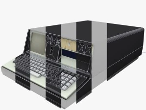 komputer przenośny ibm 5100 Model 3D