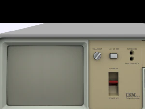 komputer przenośny ibm 5100 Model 3D