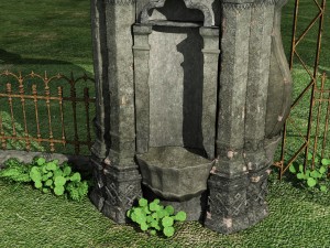 old gate 3D Модель