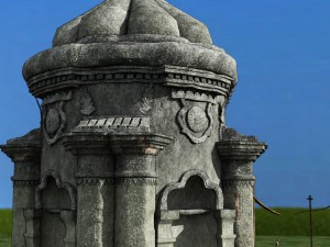 old gate 3D Модель