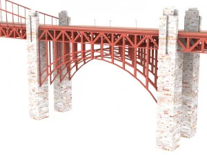 golden gate bridge 3D Model