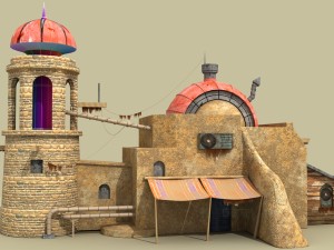 game house 3D Model