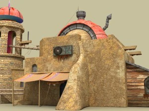 game house 3D Model