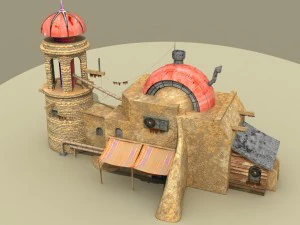 game house 3D Model