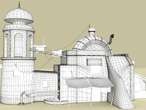 game house Modello 3D