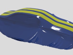 car body cover 3D Модель