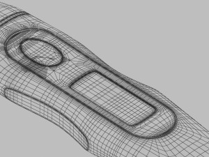 digital thermometer 3D Model