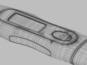 digital thermometer 3D Model
